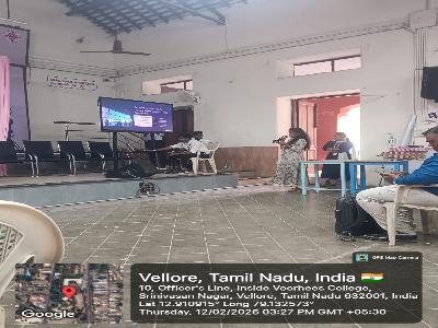 BCA Students Participation in Voorhees College